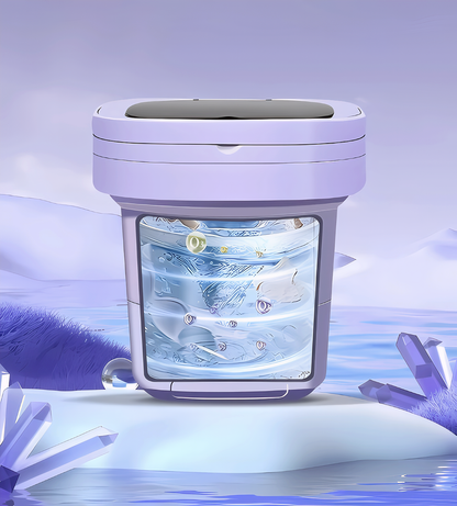 WhirlFresh Foldable Washing Machine