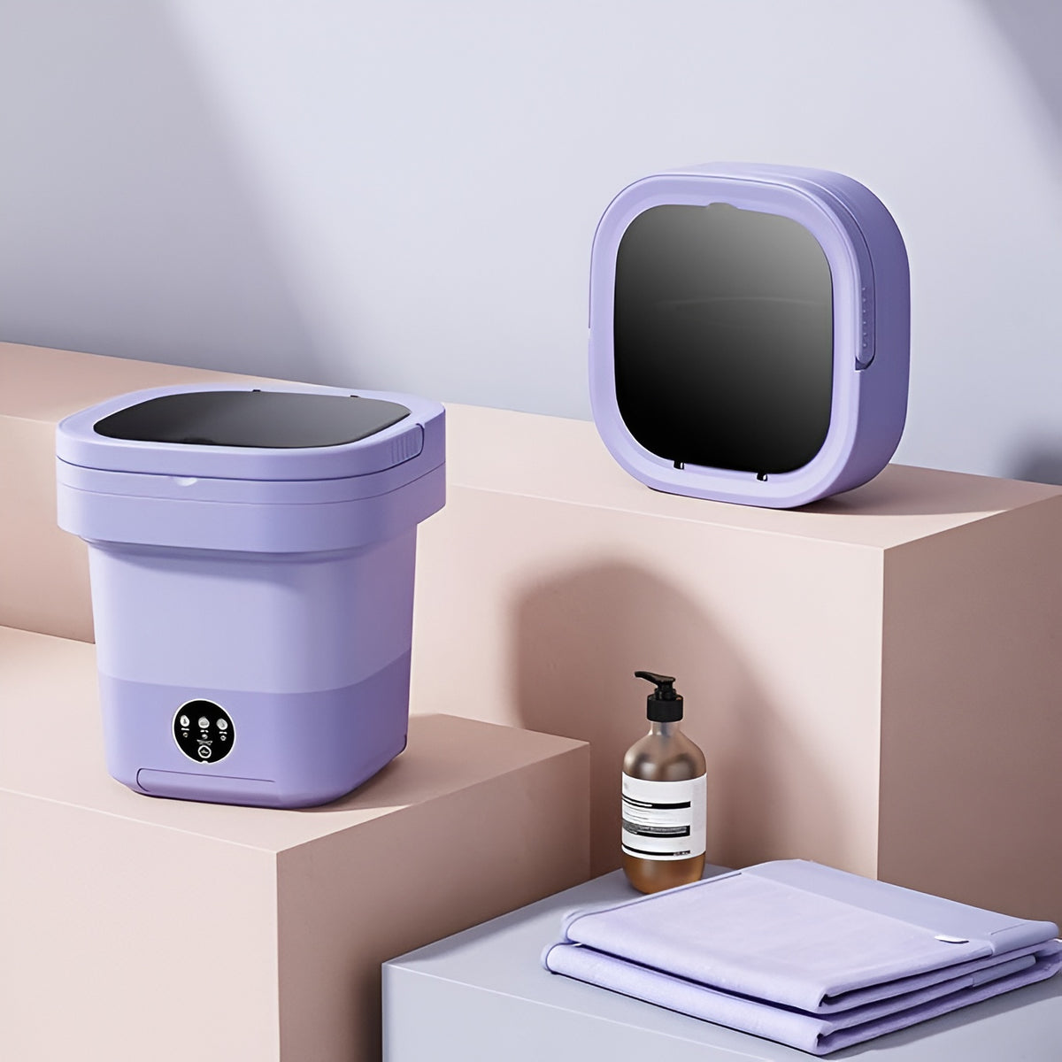 WhirlFresh Foldable Washing Machine