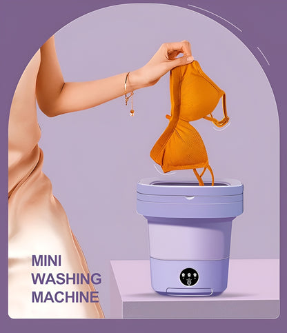WhirlFresh Foldable Washing Machine