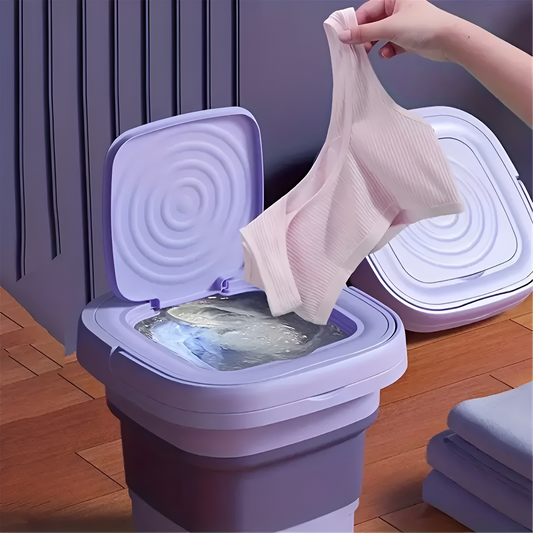 WhirlFresh Foldable Washing Machine